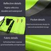 Reflecterend vest met hoge zichtbaarheid werkkleding motorfiets fietsen sporten buiten reflecterende veiligheidskleding reflecterende jas