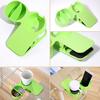 Cup Holder Clip Groove Design Anti-slip ABS Table Organizer Bottle Stand Clamp for Home