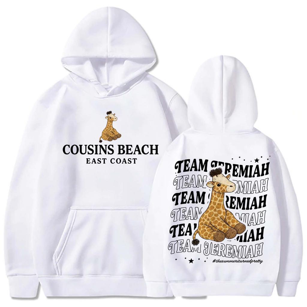 Conrad Bailey Team Jeremiah Cousins Beach Summer I Turn Around Men's and Women's Fashion Hoodies with Hats Harajuku