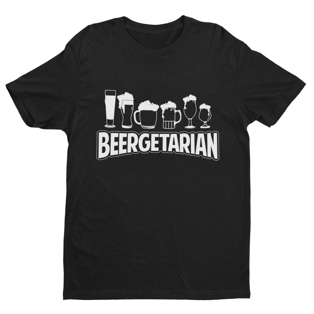 Funny T Shirt Beergetarian Parody Vegetarian Craft Beer Drinking Joke Gift Idea