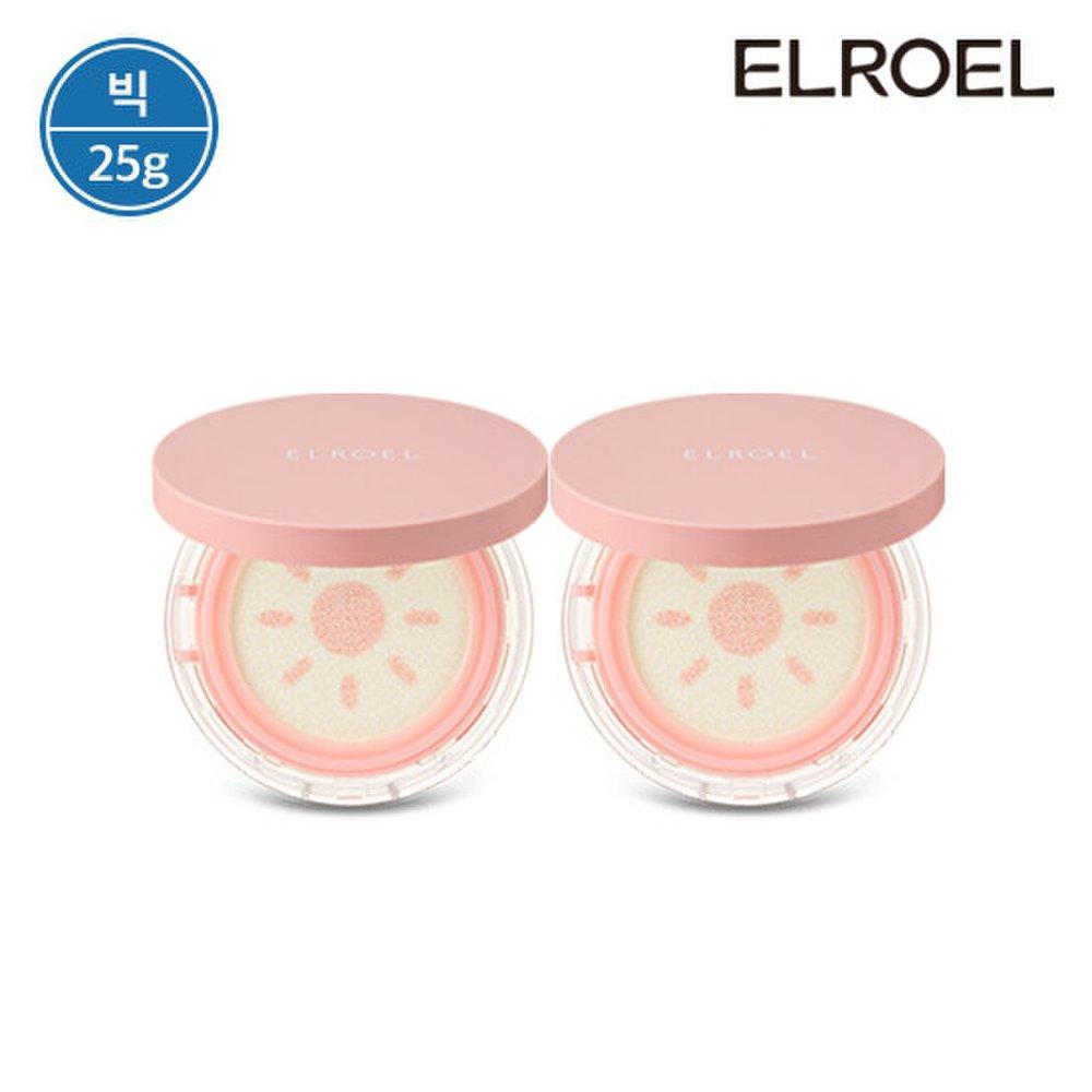 

Солнцезащитный кушон Eloel Pink Tone Up Big 25 г (2 куска)