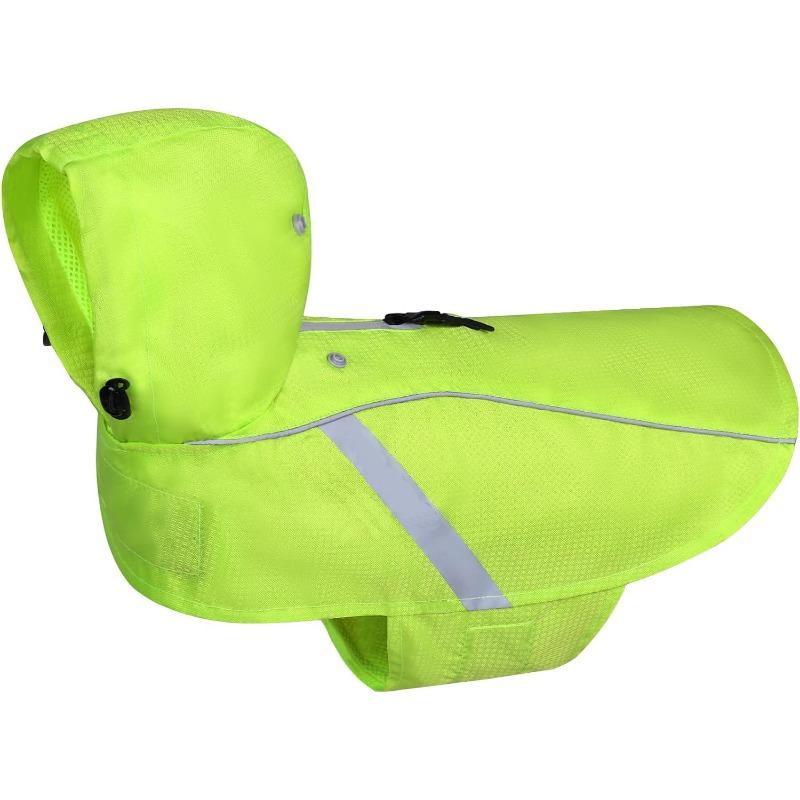 

Head Fully Enclosed Raincoat Dog Raincoat Pet Raincoat Waterproof Dog Raincoat Large and Small Dog Raincoat XL