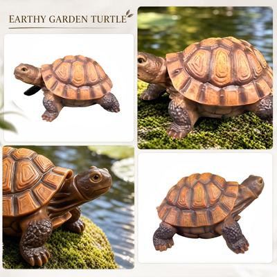 Künstliche Schildkrötenstatue für Garten, Außendekoration, Poolverzierung