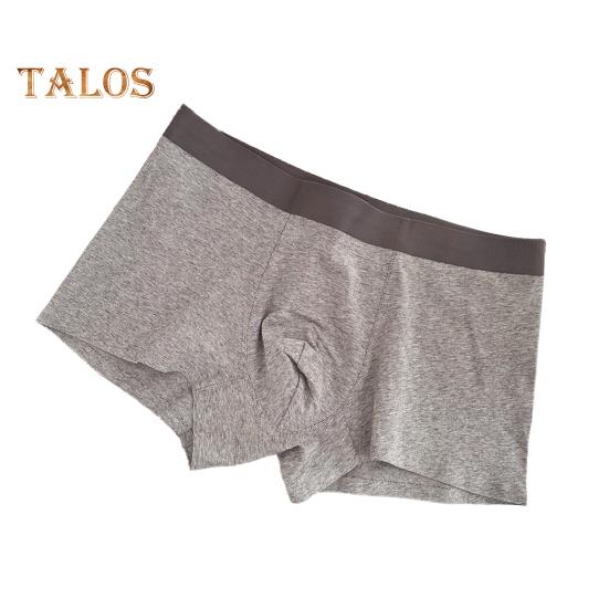 Herren-Boxerunterwäsche, mittelhoher Schnitt, elastischer Bund, U-konvex, atmungsaktive Baumwoll-Schrittshorts, Slips, nahtlose, dünne Höschen