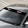 Angry Eyes Car Decals, Stylish Cartoon Car Window Stickers, Unique Auto Exterior Decor for Personality Car Styling, Trendy Car