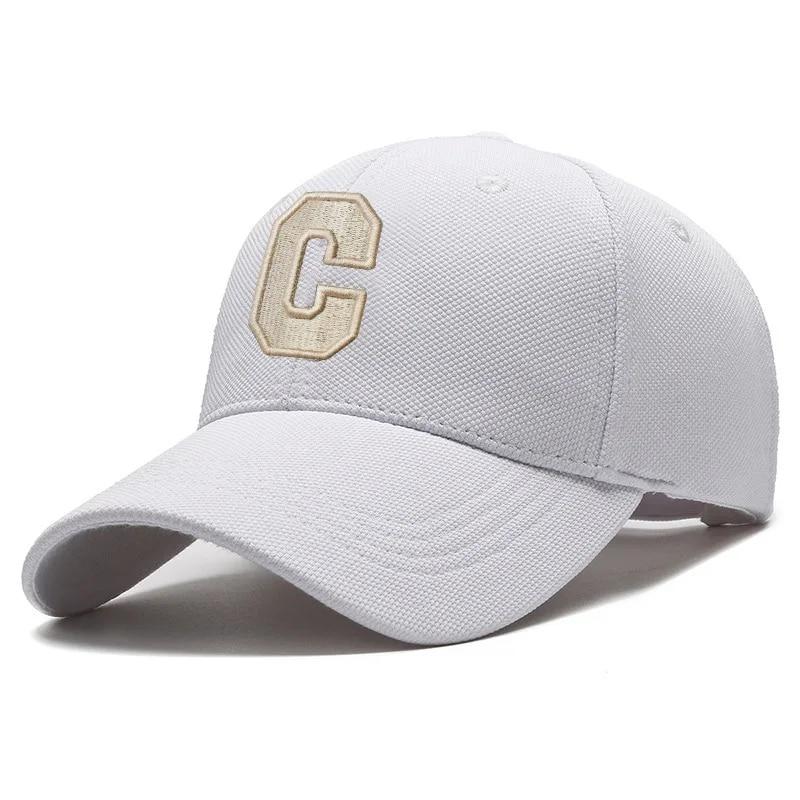 Baseball Cap New Ins Letter C Hat Women'S Spring Summer Korean Version Simple Fashion Versatile Alphabet Student Tongue Capt
