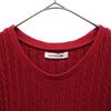 Lacoste Short Sleeve One Piece 34 Red Women Used