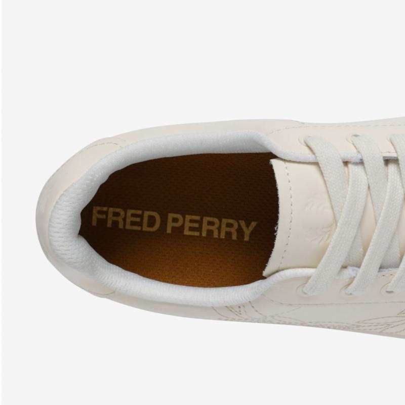 Fred Perry Men S SneakerS B721 Leather Embroidered overSized  Sfpm2531314 560 