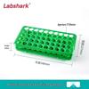 50-Hole Multifunctional Test Tube Rack: Acid, Alkali, and High-Temperature Resistant with Silicone Pad
