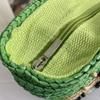 Summer Basket Straw Shoulder Bags for Women Rattan Travel Large Capacity Handmade Woven Beach Bag Female Shopper Totes Handbags