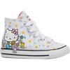 Converse Hello Kitty X  Chuck Taylor All Star Fashion Comfortable High Top Walker Shoes Baby Shoes White 764635C