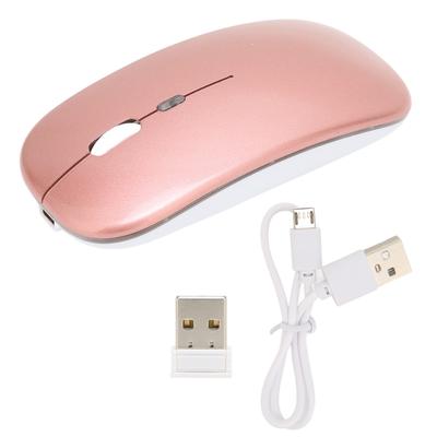LED 2.4GHz Wireless Mouse Adjustable DPI USB Charging Anti Fingerprint Silent Mouse Wireless for