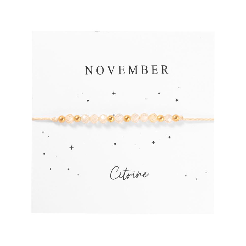 Festive Gifts Multicolor Faceted Stone Beaded Bracelet Set Delicate Fashion Jewelry for Women Daily Wear Simple Versatile Accessory