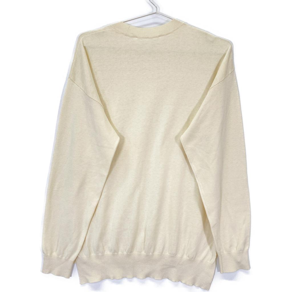 ENFOLD 24Stainless Steel Silk Cotton Pullover Tops 38 IvoryUsed