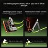 240W Portable Fast Charging Cable Phone Tablet Foldable Holder 2 In 1 Charging Cable Folding Bracket Earphone Data Wire