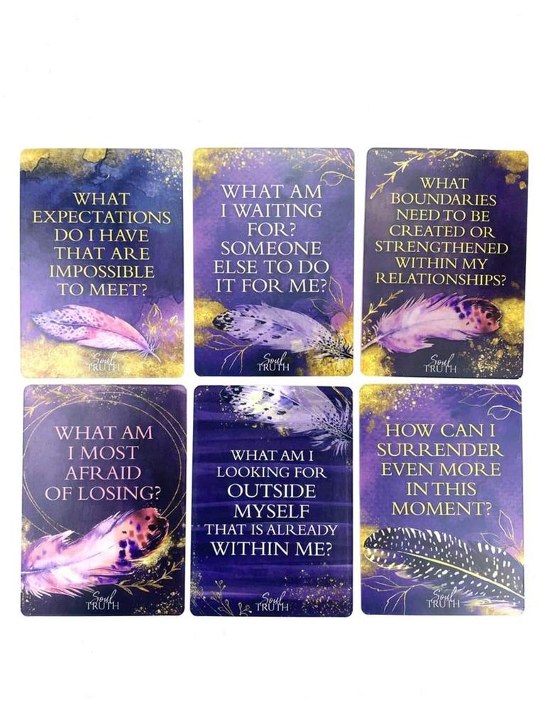 56pcs/set-tarot board game Soul Truth Oracle Cards,Soul Truth Salfe-awareness Card Deck