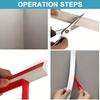 1PC 1/3meters Self-adhesive Wall Inner Corner Line Molding Caulk Ceiling Internal Corner Skirting Line Edge Trim Strip DIY Home