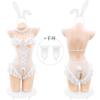 Sexy lingerie pure lust seduction thin sexy playful bunny open crotch lace exposed perspective uniform suit