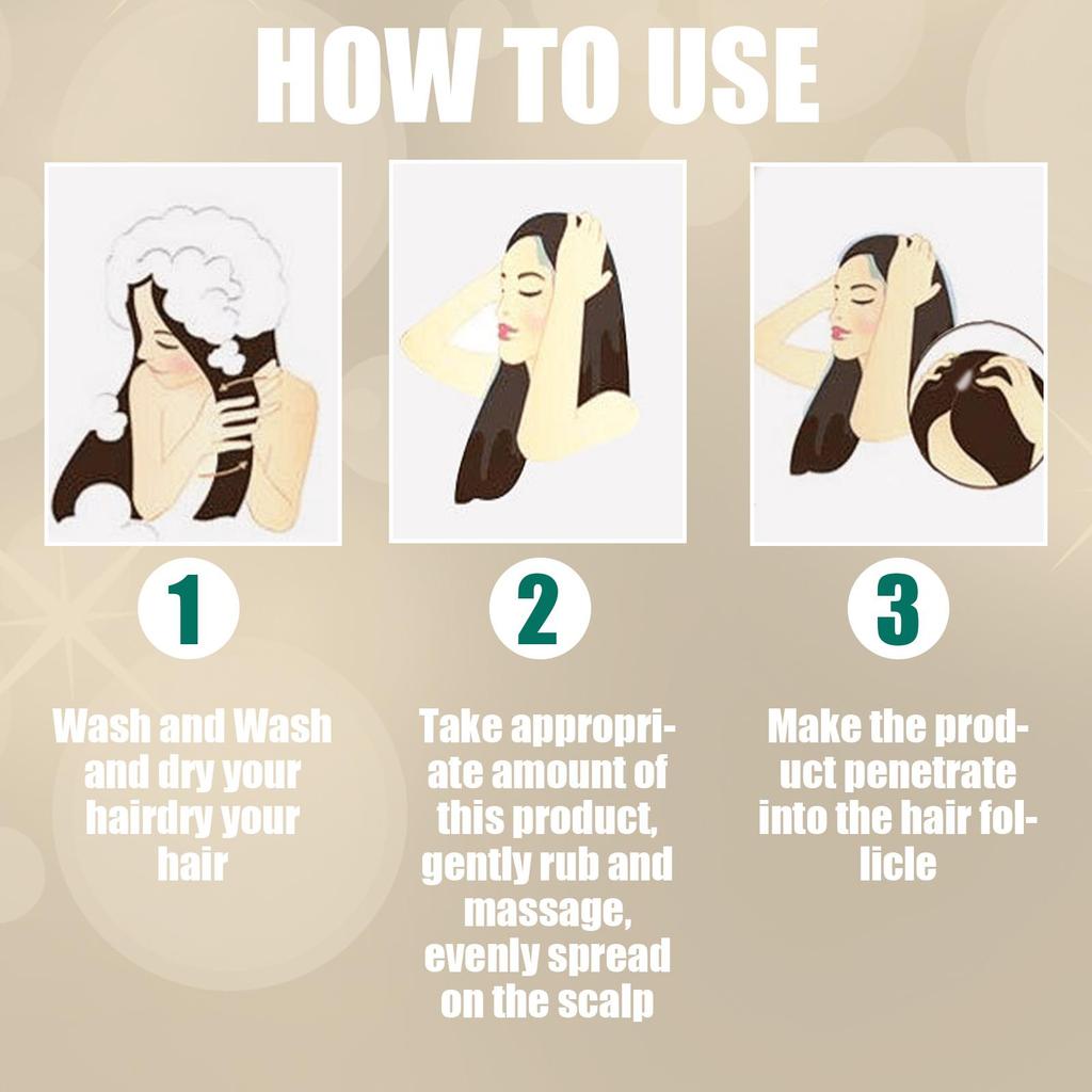 EELHOE Ginger Hair Cream Hair Nutrition Smoothing Nourishing Repair Dry Scalp Massage Treatment Cream