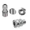 G3/8’’ Male Thread Fitting Pressure Washer Adapter Set Quick Connect Kit 5000