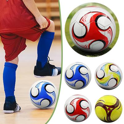 Fußbälle Größe 4, hochwertiger nahtloser PU-Tor-Team-Spielball, Fußballtraining für draußen, für Jungen und Mädchen