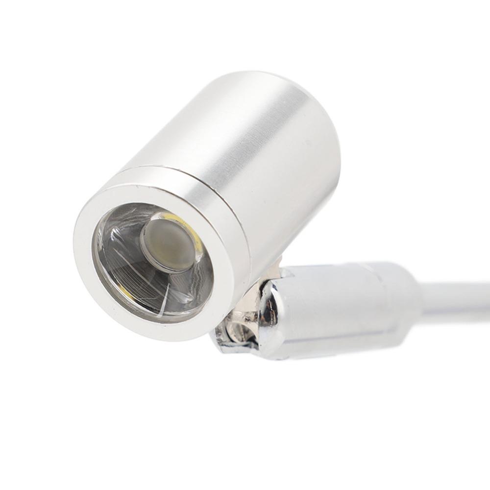1W LED Mini Spotlight USB Powered LED Accent Light Standing Cabinet Spotlight  Gallery Showroom