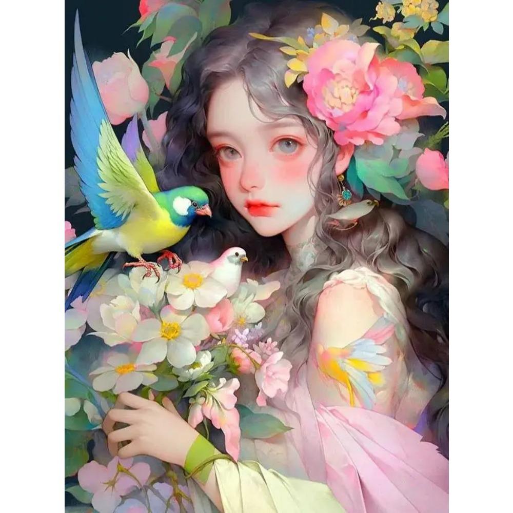 DIY full sirkel diamantmaling korssting 3D kunststil hjemmescene juledekorasjon diamantmaling 5d diamantkunstmaling