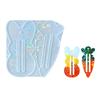 Rabbits Carrot Money Clip Epoxy Resin Mould Silicone Jewelry Making Tool For Craft