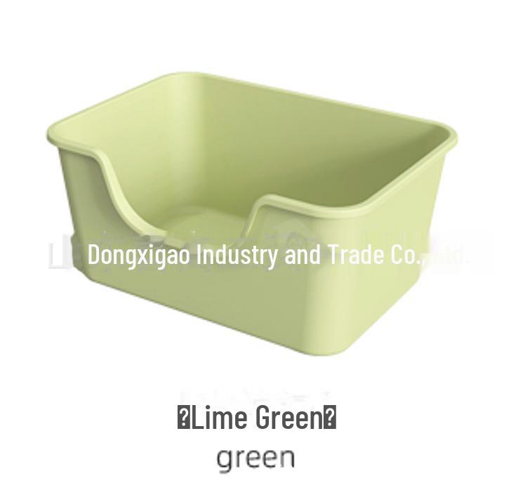 Spacious Thickened Semi-Enclosed Cat Litter Box