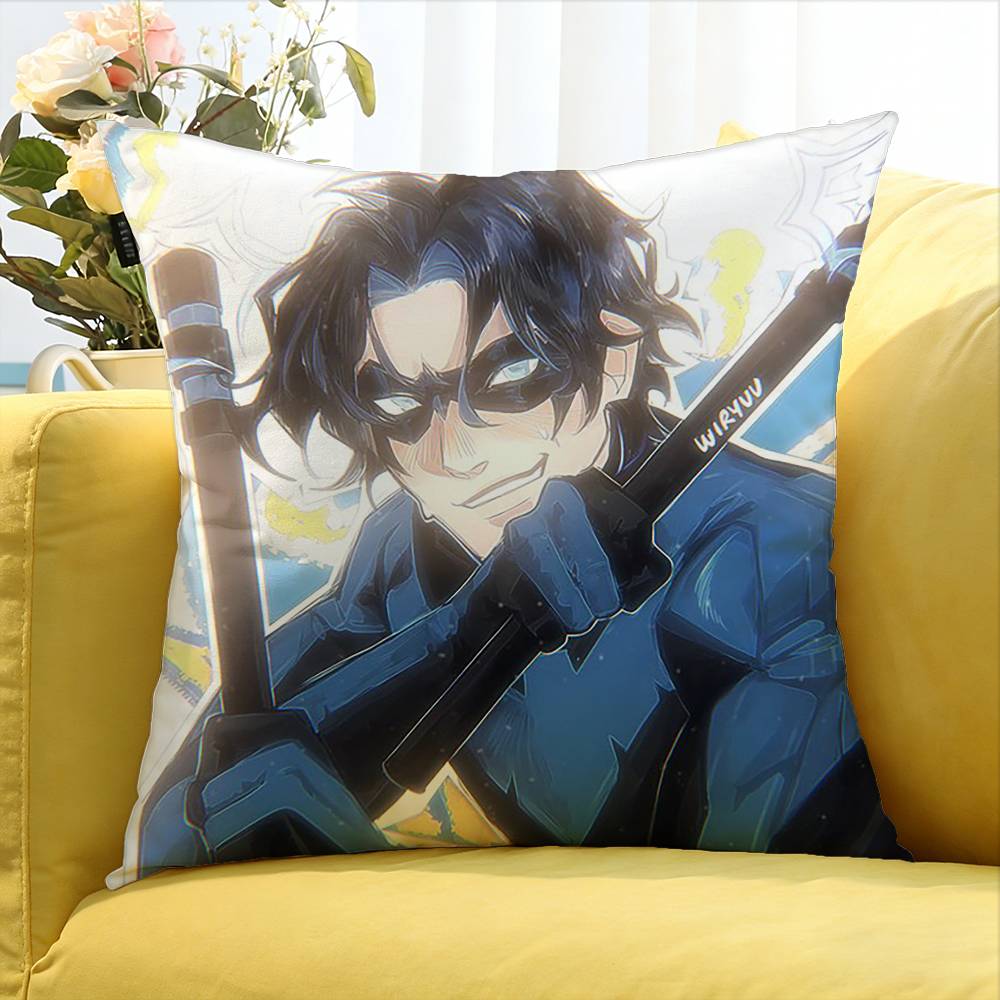 For Cool D-Dick Grayson Various Sizes Square Pillow Case For Car Home Bedchamber Decor