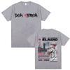 Rapper Eladio Carrion New Album 2025 Tour Tshirts for Unisex Fashion Gothic 100 Cotton Tshirt Short Sleeve Casual Cotton T Shirt