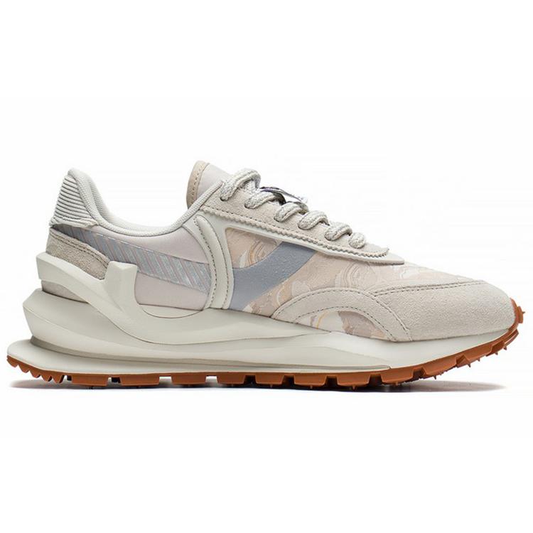 Li Ning Running Shoes Men's Low top Oat Gray/Gray AZGS079-2