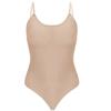 Seamless Shapewear Bodysuit Tummy Control Butt Lifting Plus Size Sling Thong Bodyshaper
