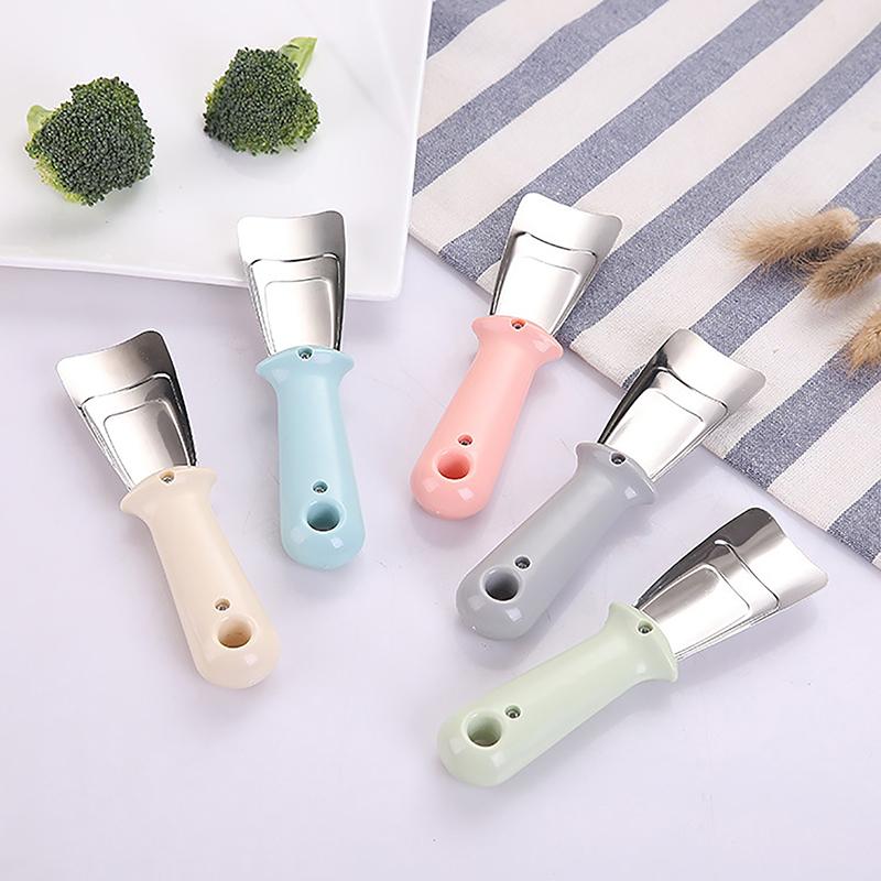 Stainless Steel Ice Scraper For Home Kitchen And Refrigerator Defrosting With Non-slip Handle