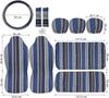 uxcell Car Seat Hiace Front Seat Light Truck Car Seat Blue Covers, Driver's Side, Covers, Accessories, Blanket, Protector,