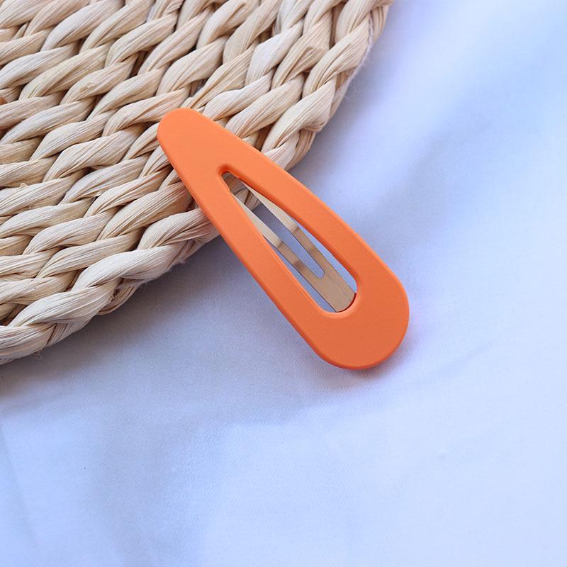 7cm Matte BB Clip - Cute Korean & Japanese Style Morandi Color Hairpin Accessory