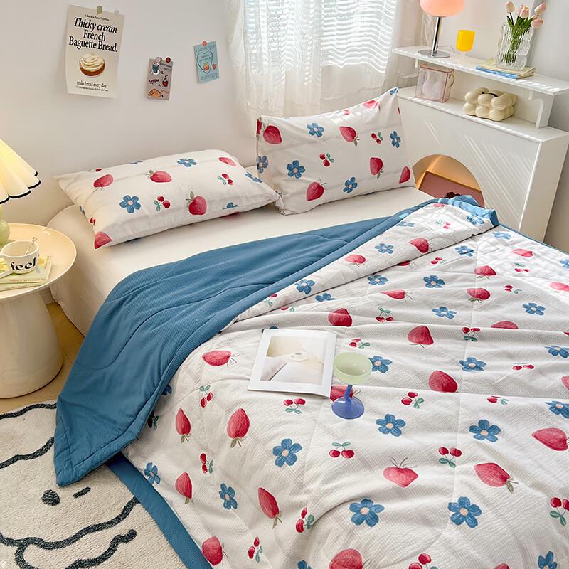 Jieliya Printed Soybean Fiber Summer Quilt