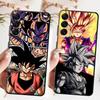 Case for Samsung Galaxy A22 A52 A32 A41 A23 A53 A26 A72 A35 A25 A71 A36 A24 A55 A51 A73 Black Soft Phone Cover Dragon Ball