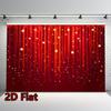1Pcs Red Sparkling Stars Theme Decoration Background Celebration Backdrop Decorations For Photo Studio Photo Booth Party