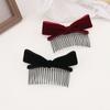 Bang Comb Sweet Hair Pin Styling Tools Broken Hairpin Retro Bowknot Hair Clip