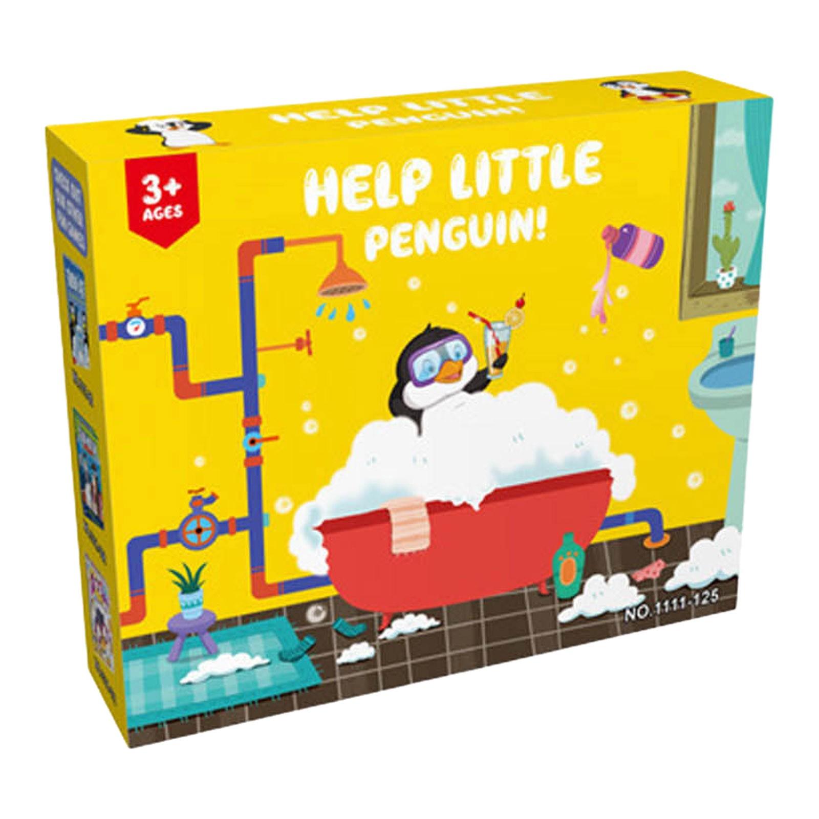 

Семейная настольная игра Пингвин Слайд Айсберг Стратегическая настольная игра для детей Взрослых Вечер для вечеринки One Size