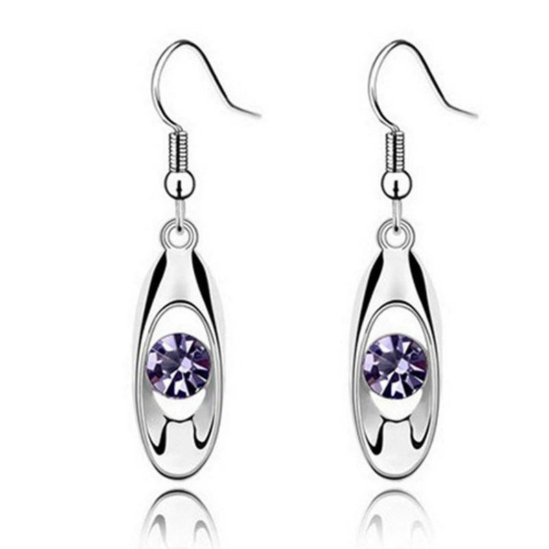 Oval Drop Water Shaped Eardrop Jewelry Women Fashion Earrings Gift Lightweight