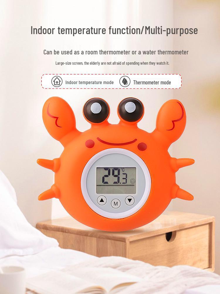 Best-Selling Waterproof Silicone Bath Thermometer for Babies & Children: Indoor Water Temperature Measurement Device