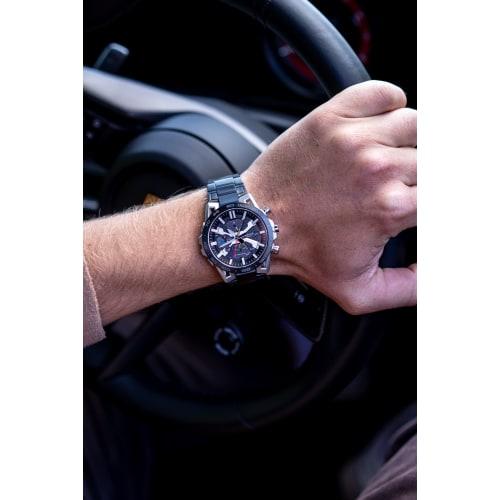 Casio Edifice SOSPENSIONE Bluetooth Solar Watch EQB-2000YDC-1AJF Men's Black