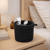 Round Cotton Rope Storage Basket Handmade Cosmetics Storage Bins Grocery Storage Basket  Kitchen