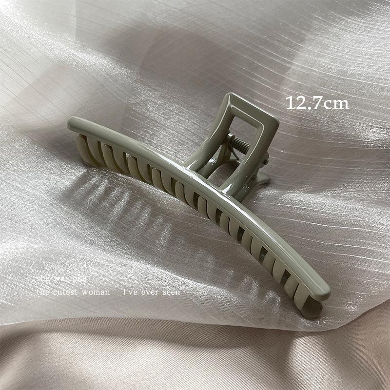 Exquisite Acrylic Claw Clip for Thick Hair - Large High-End Shark Hairpin