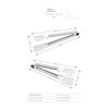 304 Stainless Steel Clip Cold Leather Food Clip Thickened and Anti-Scald Special Steak Tong for Barbecue and Baking