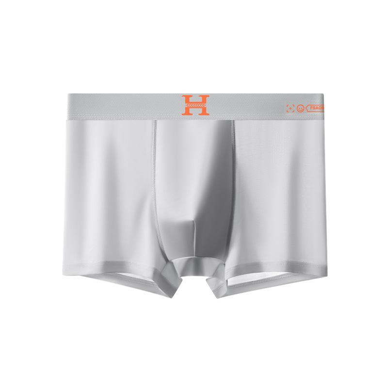 Ice Silk Men's Temperature-Sensitive Quick-Dry Boxer Briefs