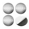 For Audi  A5 4Pcs 56mm Car Wheel Hub Cap Center Sticker Emblem Badge Decal Accessories For Audi A1 A3 A4 A5 A6 A7 Q3 Q5 Q7 RS3 RS4 RS5 S3 S4
