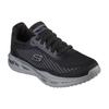 Skechers Comfortable Fabric Shock Absorbing Breathable Durable Non-Slip Low-Top Running Shoes Men sneaker Black 210434-BLK